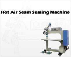 hot air seam sealing machine